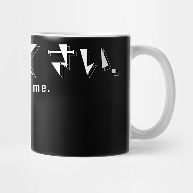 めんどくさい troublesome. (DARK BG) | Minimal Japanese Kanji English Text Aesthetic Streetwear Unisex Design | Shirt, Hoodie, Coffee Mug, Mug, Apparel, Sticker, Gift, Pins, Totes, Magnets, Pillows by design by rj.